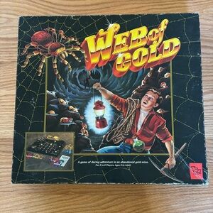TSR Web of Gold 1989 Board Game
